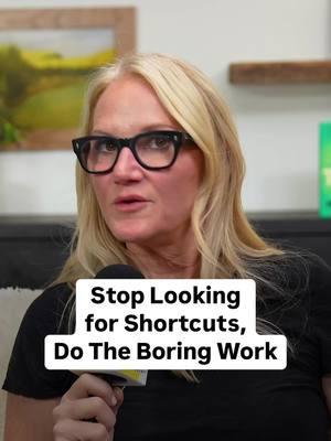 You have to do the reps 💪 If you’re serious about achieving your goals, you need to do the tedious, boring work that builds small gains over time. It’s not flashy or exciting—but it works. Listen to The Mel Robbins Podcast for more 🎧 “How to Achieve Any Goal You Have in 6 Simple Steps.” #melrobbins #melrobbinspodcast #secrettosuccess