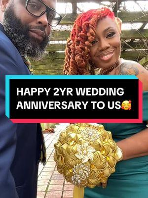 Today makes 2yrs that I’ve been LOCD into a God ordained marriage with my incredible husband, Andre L. Harris, that is LOADED WITH LOVE ❤️🥰😍 God did his big one when HE made sure my husband found me at Spirit & Truth C.O.G.I.C nearly 10yrs ago🙏🏾 Honey Love, I’m excited to spend the rest of my life laying in your arms at night and waking up laying on your chest every morning 😘😍❤️🥰 I LOVE YOU BABY 😍 Happy Anniversary 🥰😍😘 #locdandloadedlove #amelanatedmasterpiece #happyanniversary #iloveyou #husbandandwifelife #marriedlife #married #couplesoftiktok #blacklove 