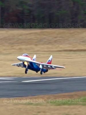 If Champ was flying this MiG-29 OVT instead of his standard one, maybe he wouldn't have gotten his cheeks clapped by Mihaly in Ace Combat 7. We'll showcase some incredible post-stall maneuvering with this jet in the future when we've had a chance to film on a day that isn't completely overcast! #aviation #rc #rcplane #acecombat #mig29ovt #landing