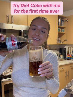 Trying Diet Coke for the first time EVER at 32 years old😭🫠 #dietcoke #coke #cocacola #dietsoda #dietcokeforlife #sodapop @Coca-Cola 