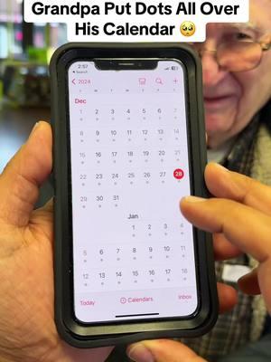 Grandpa’s Phone Drove Him NUTS 😱 #fyp #foryou #foryoupage #asmr #phonerepair #appleiphone #moneytalkswireless #mtwrepair #igotchu #ct #bridgeportct #nyc #grandpa #calendar 