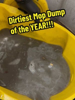 This years dirtiest mop water dump! You probably want to know what I was mopping? #satisfyingvideos #satisfyingvideosdaily #satisfyingcleans #satisfying #oddlysatisfyingvideo #asmr #video #transformation #cleaninghacks #omg #wow #oddlysatisfying #cleaning #like #share #follow #cleaningobsessed #cleaningtiktok #CleanTok #cleantok101 #clean 