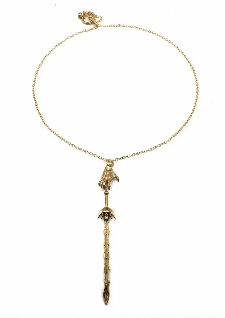 ✨ Cast a spell with 10% off all jewelry! Use code GOTHIC10 to claim your charm. Hand Of Destiny Necklace In Bronze # #Rebel #Style #DarkJewelry #Edgy #Accessories #Artisan #Alternative #Creations #GothicLuxury Buy here https://julianthe2nd.com/products/hand-of-destiny-necklace-in-bronze