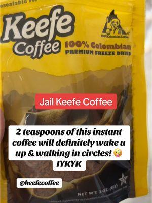 Never been to jail but tried this and let me warn you this stuff wakes you up like nothing I've ever had before! #jailcoffee#jail#coffee#caffeine#hyper#strongcoffee#fypシ#keefe#keefecoffee#coffeetiktoklovers#coffeetok 