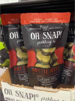 Love me some hottie bites @OH SNAP! Pickles #snackingwithohsnap #onthegosnack #snack 