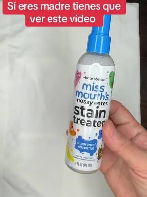 Toda mamá necesita este producto!!!! 🤩🤩🤩 #stainremover #vidademama #madres  #momlife #removedordemanchas #missmouthsmessyeater 