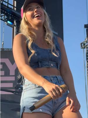 YES! Ashley Cooke live! You gotta love this, “You made your bed and I ain’t sleeping in it.” The fans were absolutely loving her.  She’s a star! Check this out! #ashleycooke #Love #beautiful #fypシ #trending #foru #countrymusic 