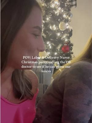 When you hear from us waking you up every night of your life at 3,4,5 am you get to know the voices better than the faces 🤣 #laboranddeliverynurse #LDRP #nursetok #guessthevoice #OBdoc #doctortok 