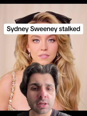 Sydney Sweeney stalked. #sydneysweeney #charlesperalo #euphoria #celebrities #hollywood 