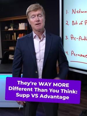 They're WAY MORE Different Than You Think: Supp VS Advantage #medicare #medicareadvantage #medicaresupplement