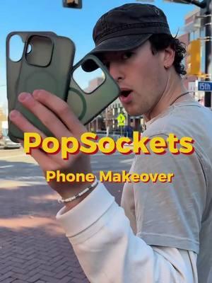 We're making your boring phone brand new 😏 @max_genther takes to the streets to upgrade your phone with PopSockets products. #popsockets #streetinterview #interview #manonthestreet #magsafe #phoneaccessories