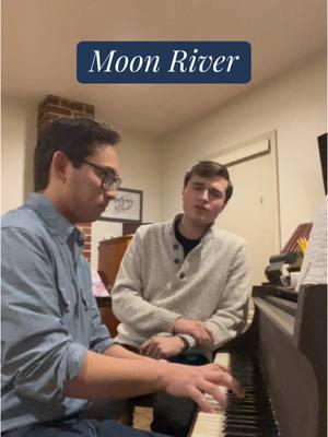 Christian and I were rehearsing for an upcoming performance, and we found the music for Moon River. I set up my phone, and here we are! If you’d like to see more of Christian’s videos, look him up on youtube: christiankeller_music #moonriver #audreyhepburn #breakfastattiffanys #classic #oldmusic #classicsong #singer #pianist #fyp 