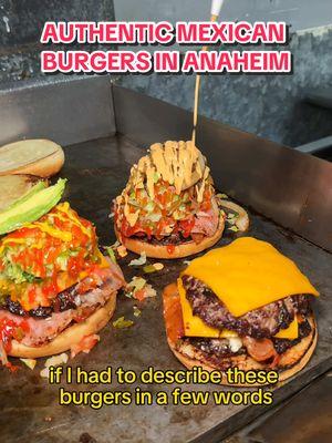 Unique Mexican style burgers 🍔 like you’ve never seen before! 📍: Hamburguesas Uruapan | 1527 E La Palma Ave, Anaheim, CA 92805 👉🏻: @hamburguesas.uruapan #foodblogger #Foodie #losangeles #orangecounty #mexicanfood #burgers 