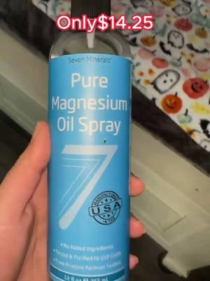 Experience Total Relaxation with Seven Minerals' Pure Magnesium Oil Spray | Sleep, Muscle Relief & More! #MagnesiumOil#Relaxation#SleepBetter#MuscleRelief