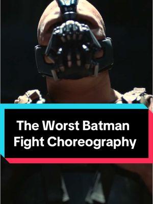 Does the fight choreography bring the Nolan Batman Trilogy down? #batman #movie #dc #dccomics #thedarkknight #thedarkknightrises #bane #christianbale #tomhardy #christophernolan #fight #choreography #fyp #fypシ #fypシ゚viral #foryoupage 