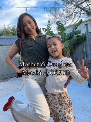 Mother & Daughter #OOTD #matchingootd #motherdaughterootd #motherdaughterduo #motherdaughtertiktok 