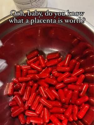 Your placenta is valued at 50k. The placenta is rich in stem cells, vitamins, nutrients, and hormones. It is illegal to sell your placenta, but there are many things you can do with it. With Placenta Encapsulation being the most popular and beneficial option for the postpartum mother. Visit our website to learn more on how you can get your placenta turned into pills! ❤️‍🩹💊 #placenta #pospartum #pregnancy 