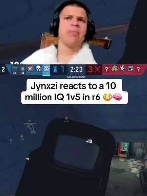 Clean clip 🙌 #jynxzi #jynxziclips #jynxzirage #jynxzireacts #r6 #r6siege #rainbowsixsiege #1v5 #clip @Jynxzi 