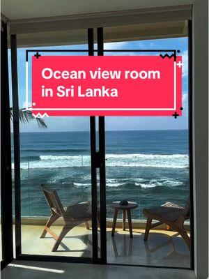 POV: Your morning alarm is the sound of the ocean 🌴 📍The Hotel Sri Lanka  🎥 IG: @sha19_ #traveltiktok #srilankatravel #oceanview  