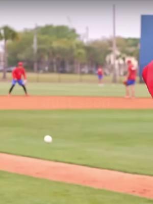 Phillies Minor Leaguers getting some fungo work in. Watch their angles and how confident they are in working with one hand. Smooth, relax, and confident in their footwork allowing freedom with their glove.  Notice they are receiving lefty fungos, it’s important to get ground balls from both lefty and righty hitters.  • • • #coachcr5 #cr5 #baseball #baseballcoach #baseballtraining #prospectdugout #discover #MLB #milb #probaseball #jlgloveco #phillies #minorleague #smooth #infielddrills #infield #onehand #freedom #angles #glovework #glovelove #fyp #fungos #footwork #footworkdrills 