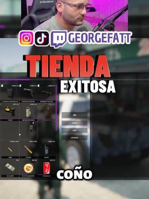 Operativo de tienda Exitoso.. #pvp #gtav #roleplay #streaming #georgefatt 