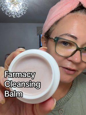 Don’t sleep on this one!! It’s so good!! @Farmacy Beauty #matureskincare #dryskin #matureskin #farmacy #cleansingbalm #makeupremoval 