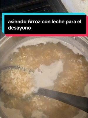 #asiendo#Arroz#con#leche#para el#desayuno