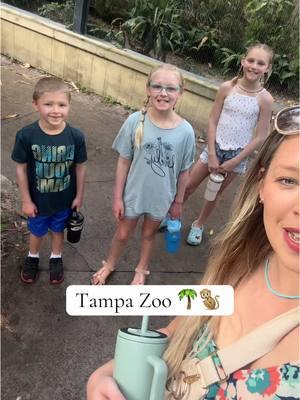 Tampa Zoo! 🌴🐒 We’re super excited to watch Secrets of the Zoo: Tampa on Disney Plus now to see behind the scenes of all the animals we got to see!  Favorites:  Theron: Tiger 🐅  Kova: Elephant 🐘  Brielle: Koala 🐨  @Zayne Jordan: Rhino 🦏  Jess: Manatee 🐬 @Uncle Bob: Florida Panther 🐆  @Lee Jordan: Walter (The panther in the video who was injured and rescued!) #travel #familyvacation #travelwithkids #zoo #tampazoo #florida #christmasvacation #zootampa #jessicajordan44