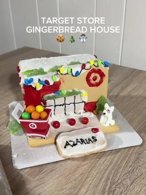 Never too late to share the coolest gingerbread house! Target Store ?! This was meant for my son & I 🍪🎄⛄️#CapCut #target #targetfinds #targetgingerbreadhouse #gingerbreadhouse #gingerbreadhousecompetition #targetmusthaves #christmastarget #targetchristmas 