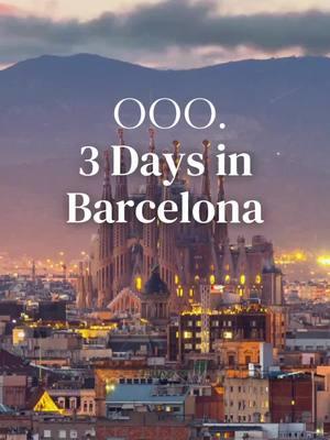 3 days in Barcelona? Here’s our perfect itinerary with food, culture, and beach vibes! Save this for your next trip 🇪🇸✨ #barcelona #barcelonaguide #travel #travelguide #spain 