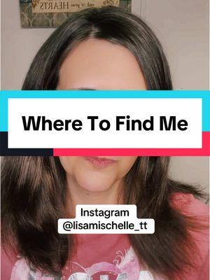 Just an FYI in case TikTok is banned this month, look for me on instagram. Check out all my socials in my linktree in my bio! #lisamischelle #tiktokban 