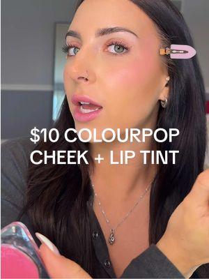 $10 cheek + lip balm in one 🩷 These are so easy to use and so affordable!! ✨ wear on your cheeks as blush or on your lips!  ✨ my fav shades are “adore you” and “lucky you” #colourpop #cheektint #liptint #creamblush #lipstain #beautydeals #affordablemakeupproducts #affordablebeauty #newyearnewaura #ttsbeautybesties #tiktokshopcreatorpicks #makeuprecommendations #blushrecommendations 