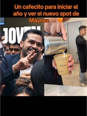 Café + Máynez= Gran día para ser parte de #LaFuerzaNaranja 🧡 #MovimientoCiudadano #BancadaNaranja #alvarezmaynez #maynez #movimientonaranja #2025 