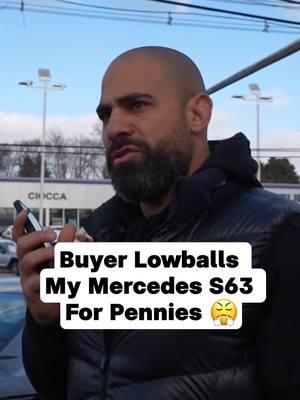 Guy wants to buy my Mercedes 63 for pennies... he knows how much I bought it #luxurycars #mercedesbenz #carbuying #cardealership #carnegotiation #fy #fyp