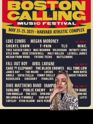 Boston calling line up has just been announced!!! @Boston Calling #bostoncalling #bostoncalling2025 #music #musicfestival #boston #bostontiktok #bostonmusicfestival #bostontok #massachusetts #bostonmassachusetts #newengland #newenglandtiktok #bostoncallingfestival #greenscreen 