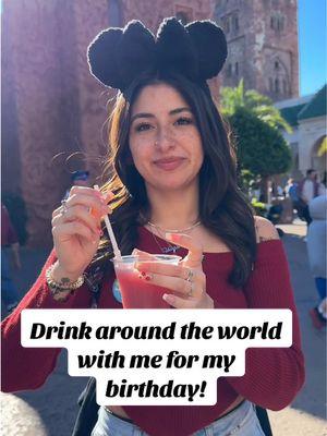 Driving around the world with me for my 23rd birthday! 🌎🍹 🥂✨ #DrinkAroundTheWorld #EpcotDisneyWorld #Epcot #DrinkAroundTheWorld #DisneyAdult #BirthdayCelebration #EpcotDrinks #DisneyFun #OrlandoFun #DisneyTikTok #WorldShowcase #BirthdayTrips #TravelAndSip #DisneyDrinks #BirthdayVlog #CheersTo23 #DisneyExperience