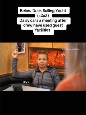 and she was right #belowdeck #belowdecksailing #bravotv #captainglenn #daisykelliher #yachtlife #yachtie #yachty #hospitality 