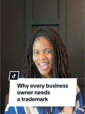 🚨 Hey, business owners! Let’s talk trademarks and why your business needs one. A trademark is your brand’s identity—your unique word, logo, or phrase that sets you apart. Think Nike’s swoosh or Coca-Cola’s iconic bottle. Without a trademark, someone else could legally copy your brand, confusing your customers and damaging your reputation. Here’s why trademarks matter:  ✅ Legal protection for your brand ✅ Builds trust and recognition with customers ✅ Adds credibility and value to your business Ready to secure your brand’s future? Click the link in my bio to book your trademark consultation TODAY! 🛡️✨ #TrademarkYourBusiness #ProtectYourBrand #SmallBusinessTips #TrademarkTips #ProtectYourBrand #trademarklawyer #trademarkattorney #