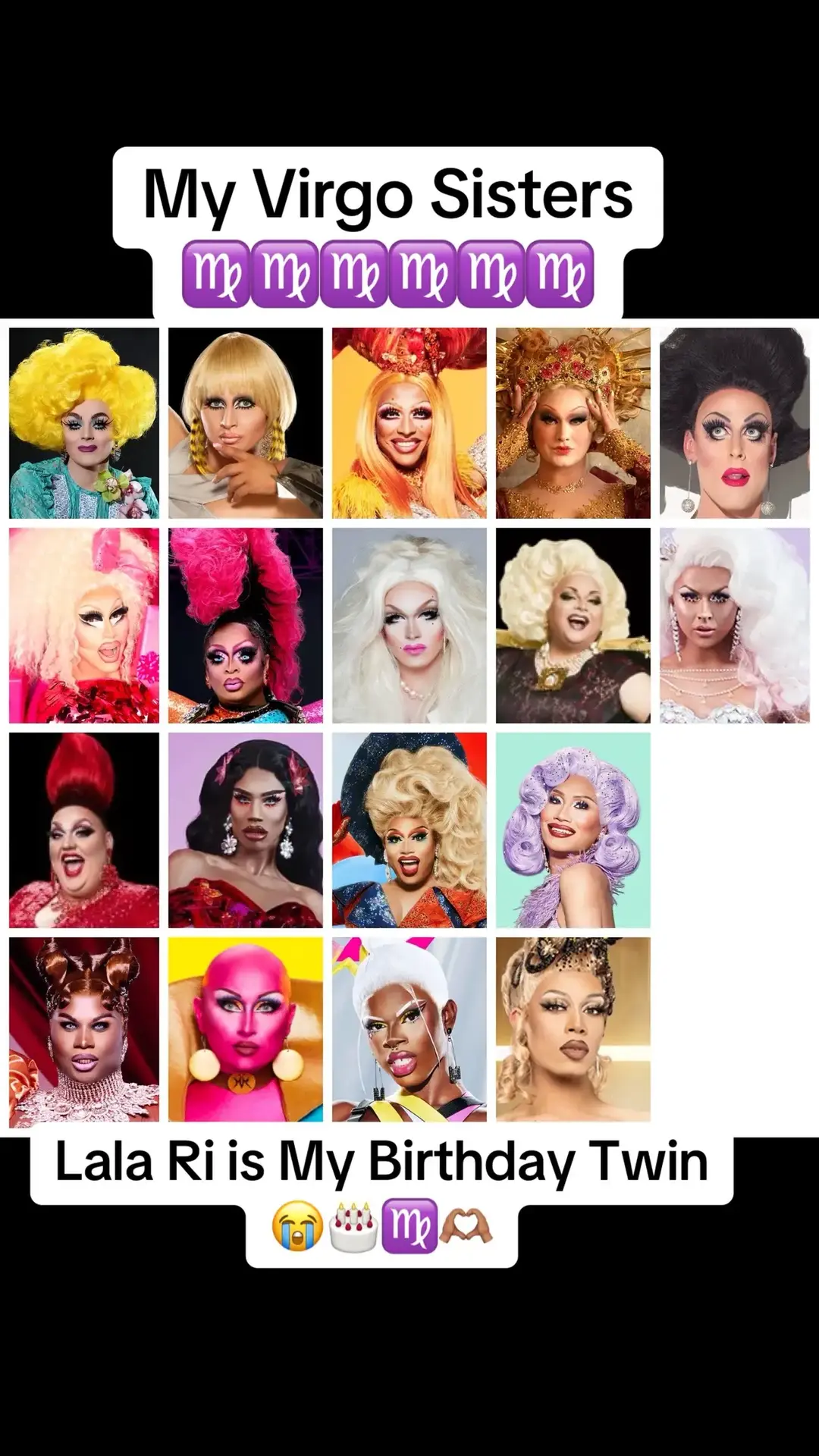 #FYP #ForYourPage #ForYouPage #ForUPage #ForUrPage #TammieBrown #VenusDLite #SerenaChacha #JinkxMonsoon #TempestDujour #TrixieMattel #KennedyDavenport #Pearl #GingerMinj #FarrahMoan #EurekaOhara #NaomiSmalls #Brita #KahmoraHall #LalaRi #MaddyMorphosis #LuxxNoirLondon #TheVirgoQueen #RupaulsDragRace #DragRace #RPDR #CanadasDragRace  