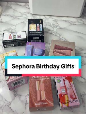 Ranking my favorite @sephora Beauty Insider birthday gifts @Tatcha @Glow Recipe @Patrick Ta Beauty @Farmacy Beauty @VEGAMOUR @Gucci @YSL Beauty #sephora #sephorainsider #sephoravibrouge #sephoravib #sephorabirthdaygift 