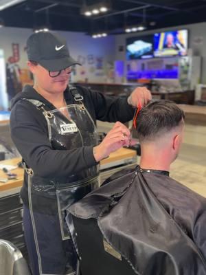 New year, new cut? ✂️✨ Watch Cheyenne work her magic—from clean fades to fresh styles, she’s got you covered! Book today and let’s get you looking sharp 💈🔥 #NewYearNewYou #FreshCuts #TuneUpStyle