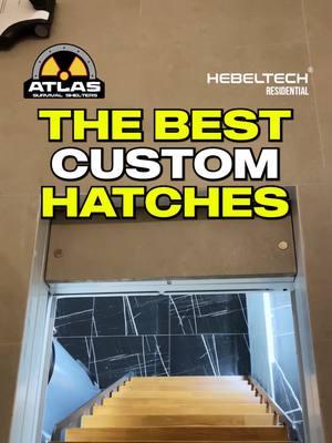 The COOLEST HATCHES and Hidden Features from @hebeltech #luxurybunker #hidden #undergroundbunker #panicroom #atlassurvivalshelters #saferoom #underground #bombshelter #