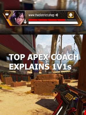 How to 1v1 in Apex VS Masters #district #apexlegendsclips #apexlegends #apexmovement #apex #streamer