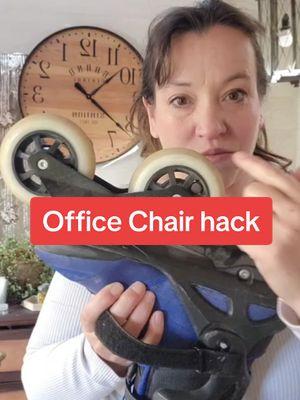 Where have these been all of my life?!? #officechair #rollorblades #officehack 