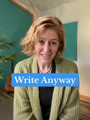 No matter how talented or skilled you think you are, the most important thing is to show up for your craft and write anyway. Keep going, even when it’s hard—because writers aren’t born, they’re made. What’s one practice that’s made you a better songwriter over time? 	 #songwritingprocess #writingcommunity #creativemotivation #singersongwriters 