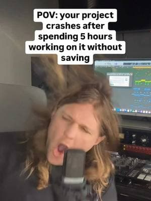 CMND + S after every move you make… or else 🤦🏼‍♂️ #musicproduction #musicproducer #music #producing #producer #makingmusic #save #projectcrash #saveyourproject #daw #digitalaudioworkstation #digitalmedia #saving #commands #latetracks #ableton #flstudio #abletonlive #logicprox #logicpro #musicproducerlife #relateable 