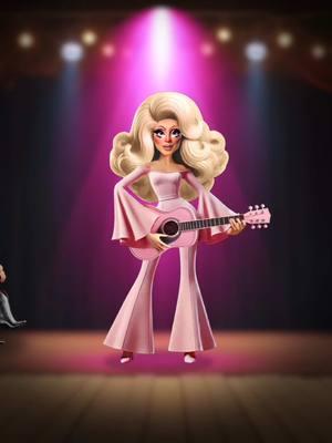 Special performance of “Moving Parts” by @trixiemattel, cover performances by Madame Toon #cover #movingparts #trixiemattel #lgbt #gay #cartoondragrace 