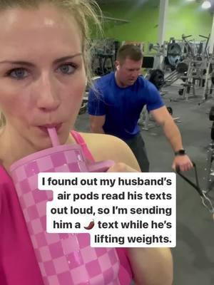 Just in case you’re having a hard time getting to the gym.  This is what motivates me. 🤷‍♀️ #couples #marriedlife #marriagehumor #workingout #jokes 