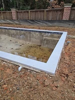 16'x36' rectangle pool with Bianco Ibiza Coping in Marietta GA. #artisticpools #luxurypools #gapoolbuilder #pools #pool #swimmingpool #swimmingpools #poolparty #poolman #pebbletec #poolmanluke #fyp #foryoupage #poolmanluke 