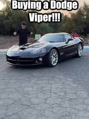 Replying to @ramocl9 what do you think of my new Dodge Viper? 🐍 #dodge #viper #newyear #2025 